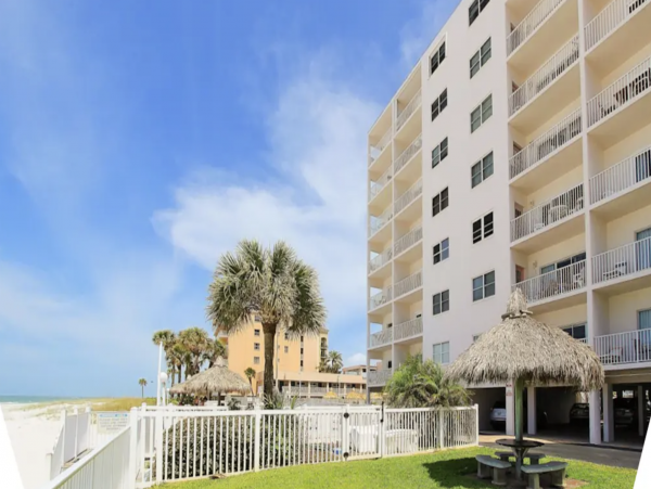 Top floor Beachfront condo with gulf views